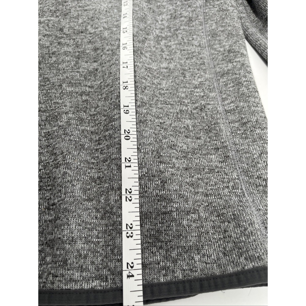 Vineyard Vines Sweater Mens XS Gray Quarter Zip Fleece Chest Pocket EUC - Picture 6 of 7
